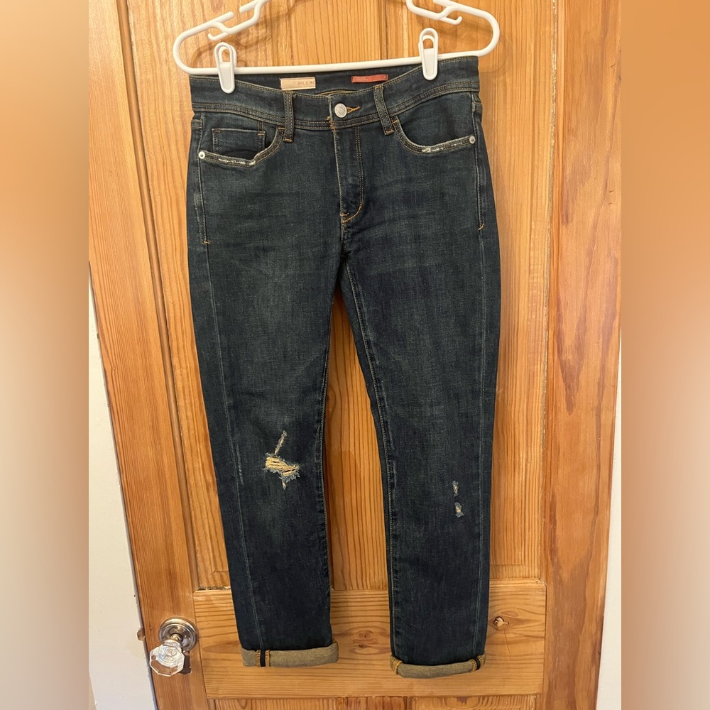 Pilcro Dark Blue Boyfriend Jeans